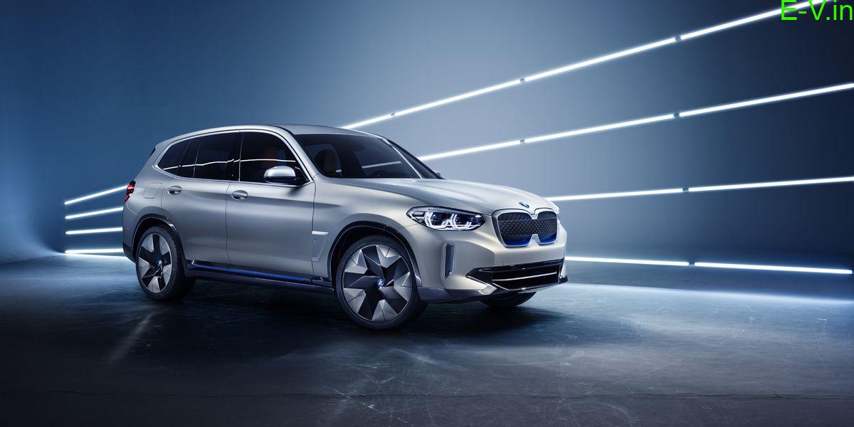 BMW first all-electric SUV iX3