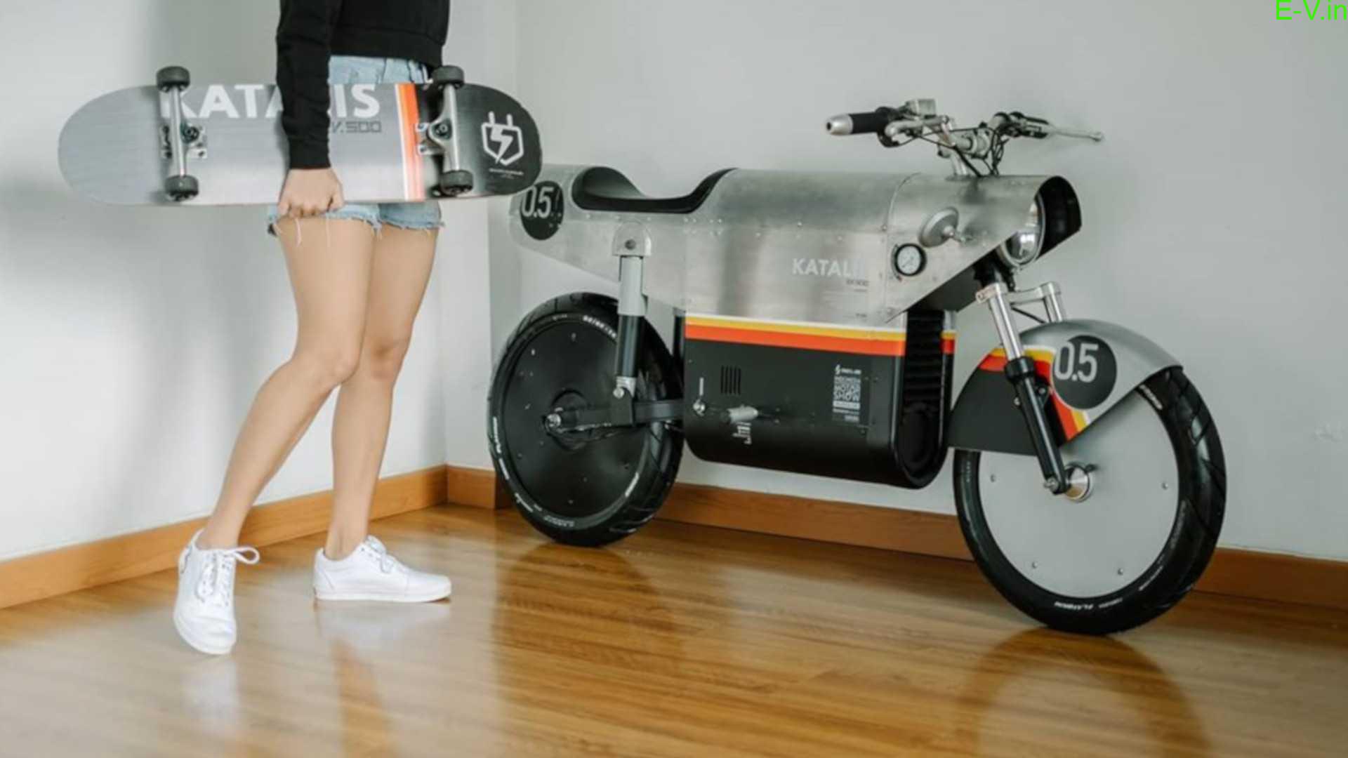 EV.500 Moped Electric Bike