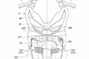 Honda filed a patent for electric scooter with 2 batteries