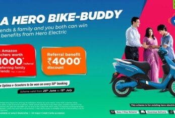 Hero Electric “Be a Hero Bike Buddy scheme”till June 25 to July 15 