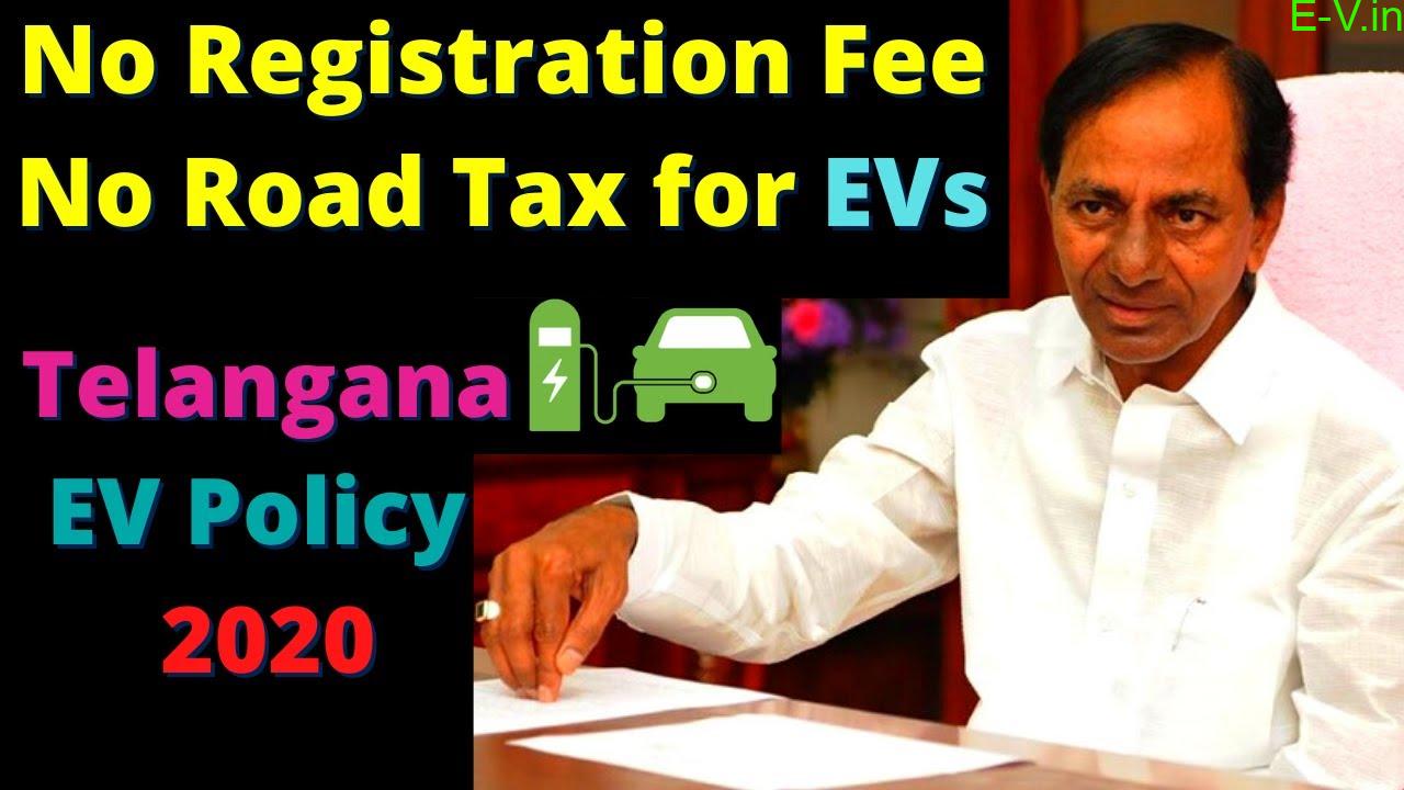 Telangana EV policy 2020