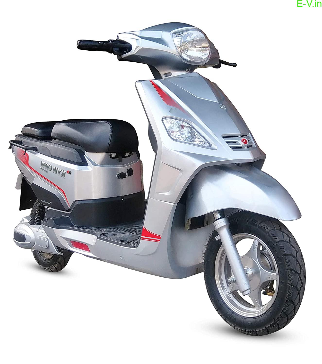 Hero Electric Nyx ER Scooter priced at 79 999 India s best electric vehicles news portal