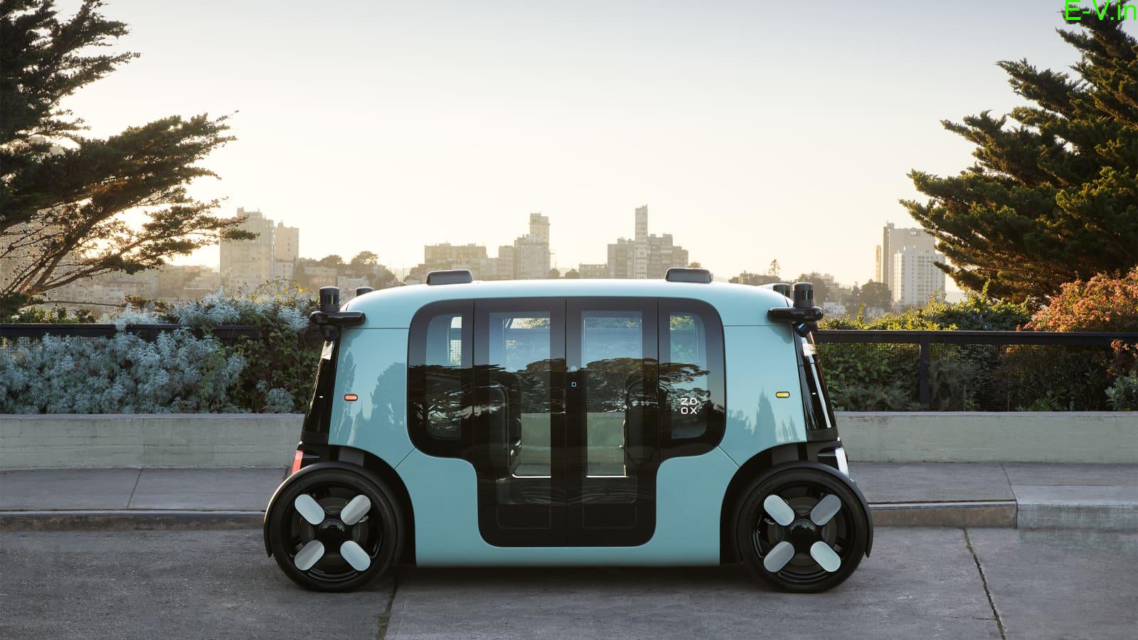 Zoox unveiled autonomous electric robotaxi