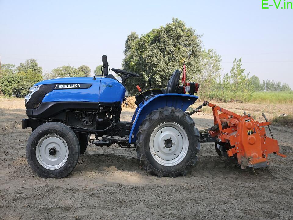 India's first electric tractor