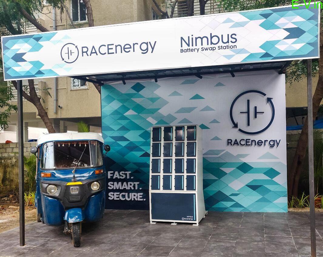 RACenergy's retrofit Auto rickshaw