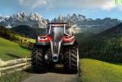 Steyr konzept hybrid electric tractor