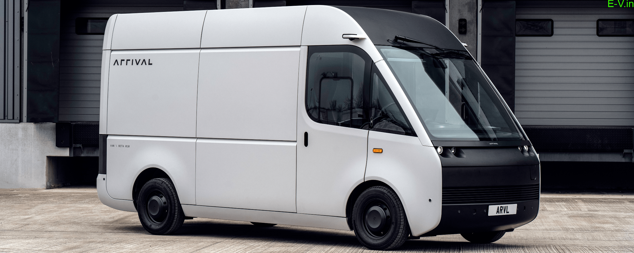 Arrival unveils its electric van