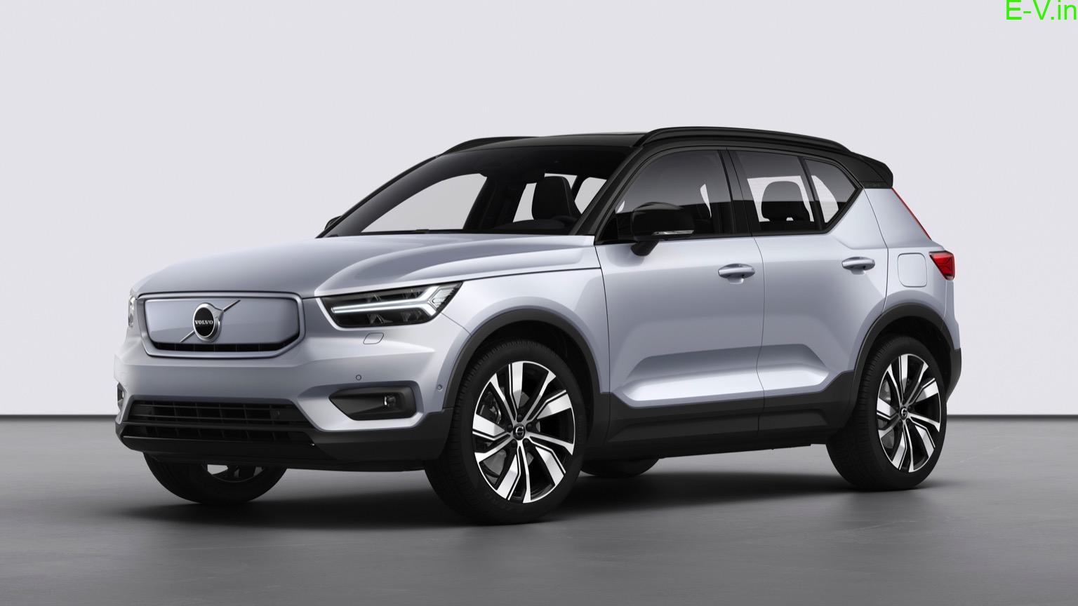 Volvo XC40 Recharge EV unveiled in India India's best electric