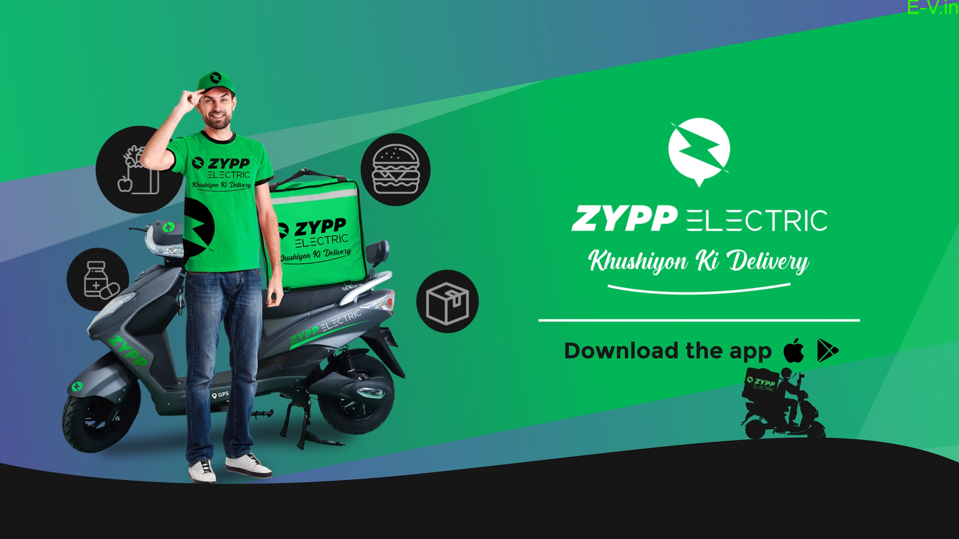 Zypp Electric partners with grocery