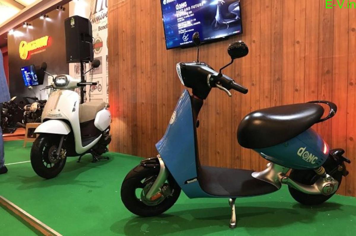 Benelli has unveiled new electric scooter