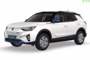 Mahindra MESMA-based SsangYong Korando e-motion EV unveiled 