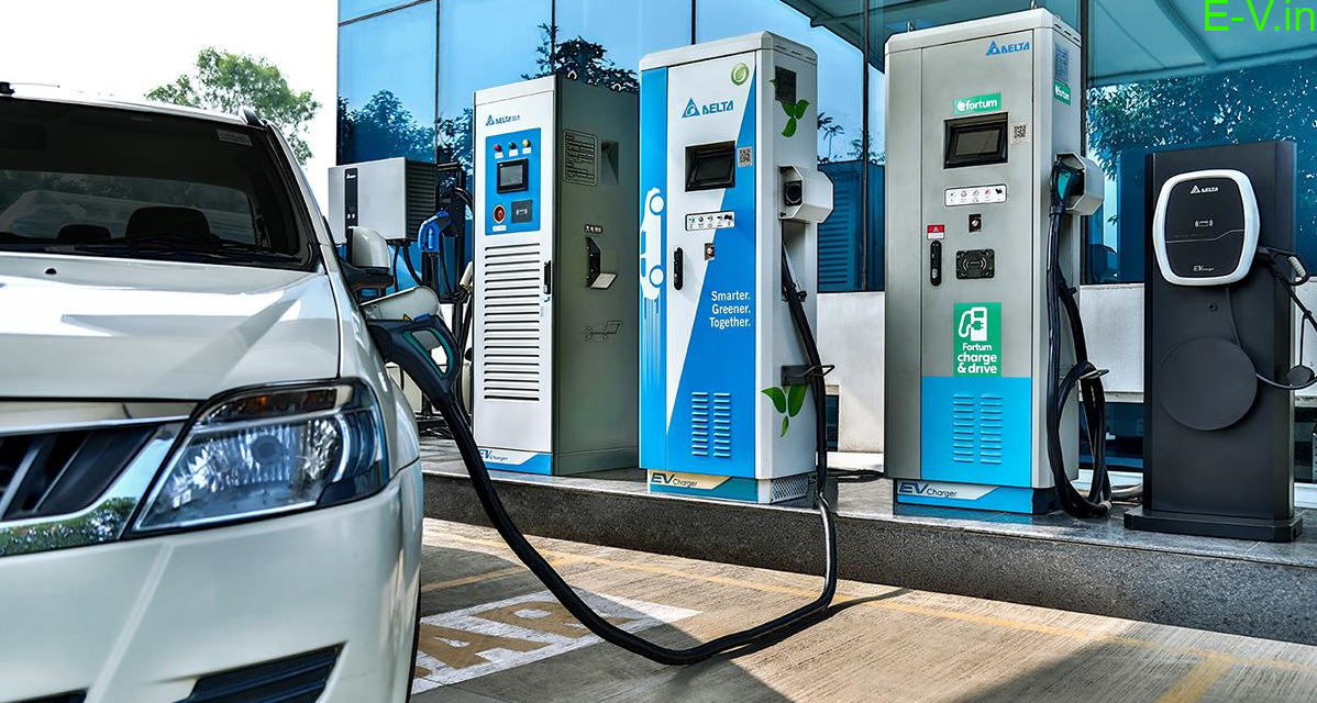 EV charging infrastructure in India