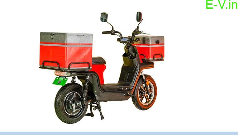 EVTRIC electric delivery scooter