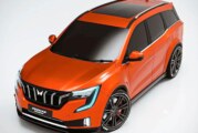 Mahindra XUV700 electric SUV prototype