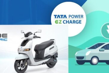 TVS Motor partners Tata Power to develop EV charging infrastructure 