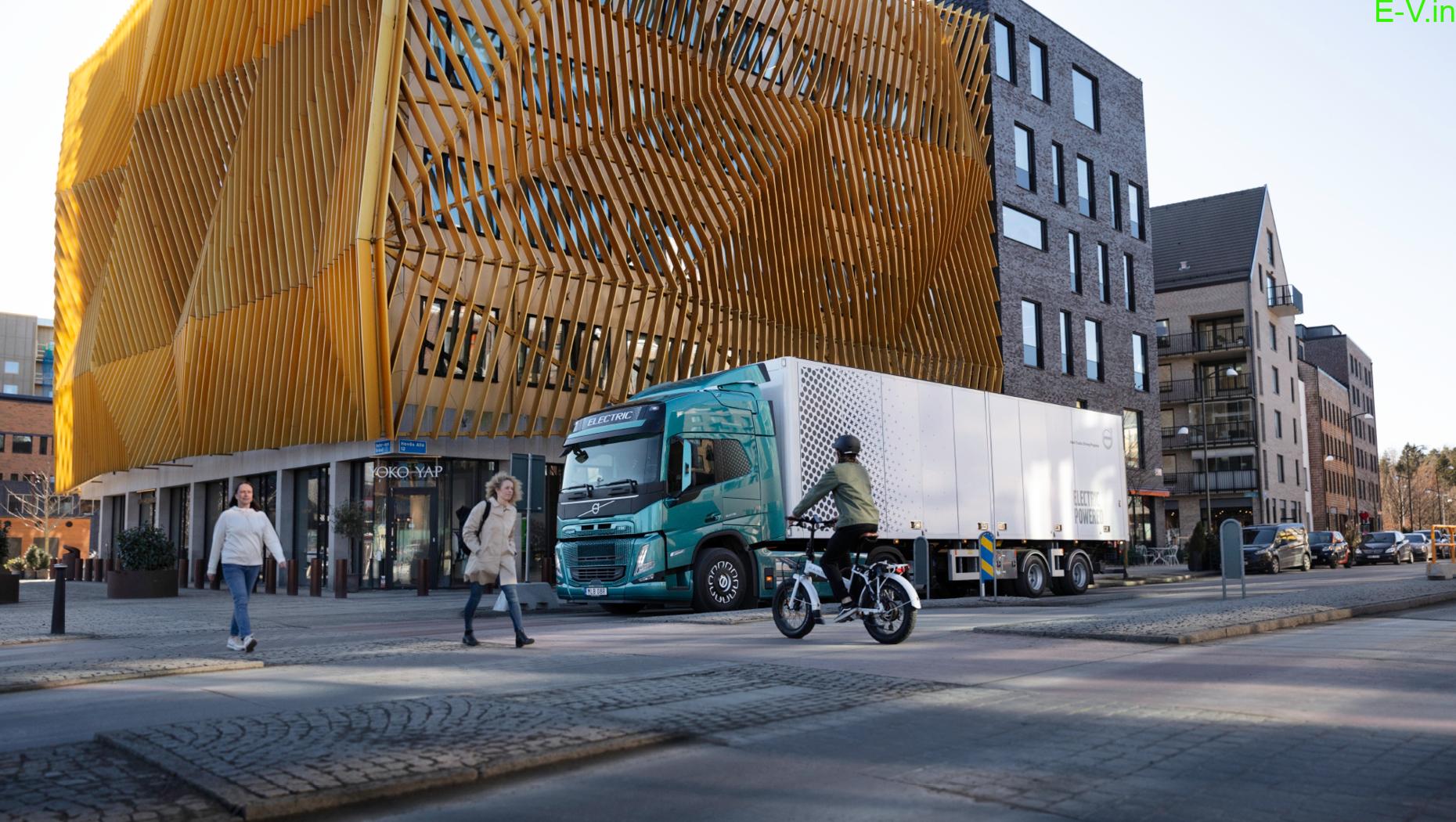 Volvo Trucks electric semis