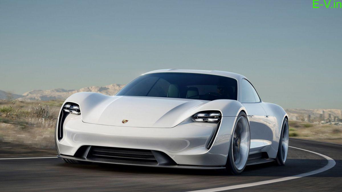 Porsche electric car Taycan