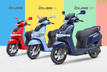 TVS unveiled iQube ST Electric Scooter at Auto Expo 2023