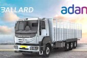 A hydrogen-powered electric truck is being built by Adani in partnership with Ashok Leyland and Ballard