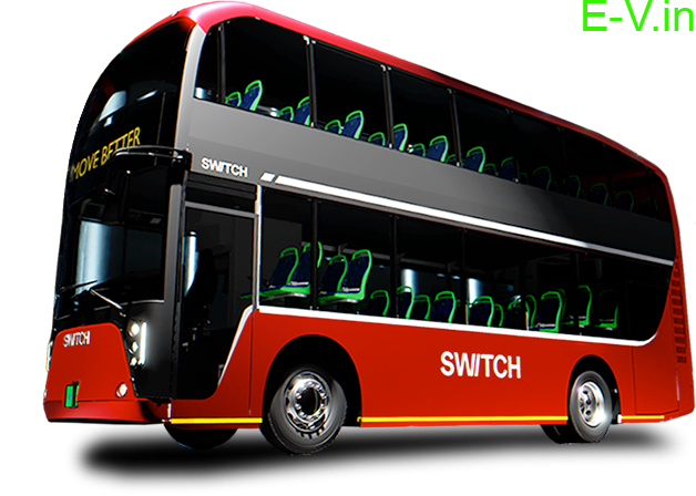 Switch Mobility provides the first EiV 22 double-deck electric bus to the BEST Mumbai