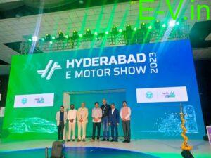 Hyderabad EMotor Show flagged off at Hitex by IT minister KTR Photos_1