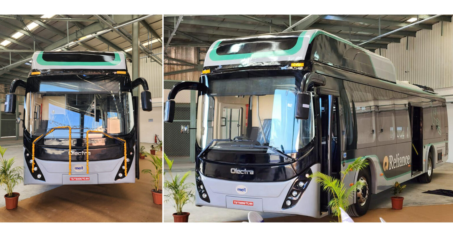 A technical partnership between Olectra and Reliance brings hydrogen ...