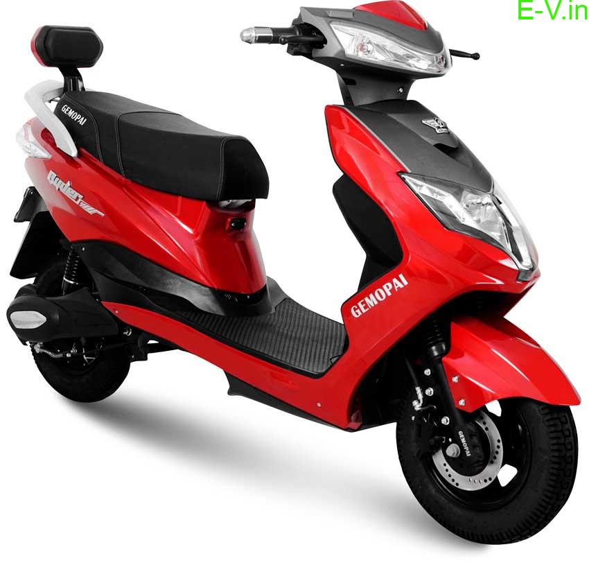 E Scooty Rider Gemopai Ryder SuperMax Electric Scooter Launched At Rs 79,999 - India's ...