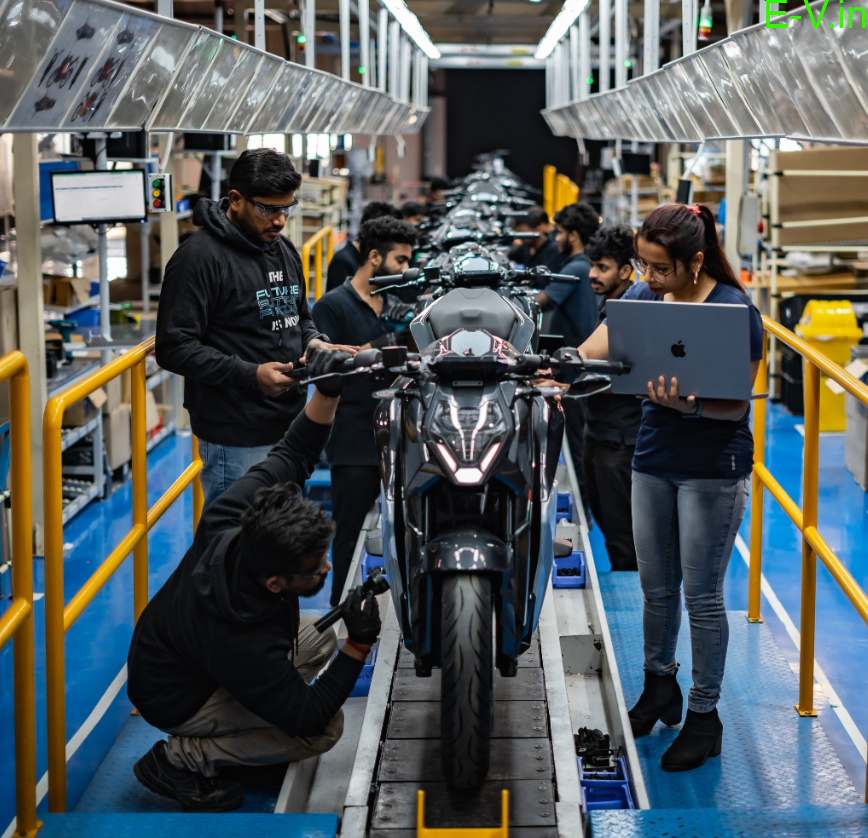 Electric Sport Bike F77 Ready for Delivery