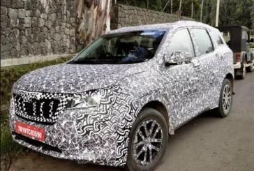 Mahindra XUV700 Electric SUV spotted in Chennai