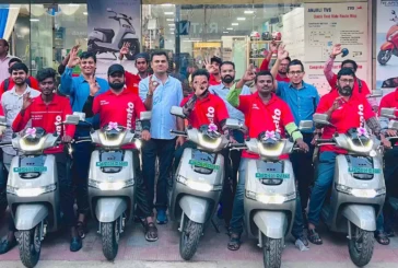 Within two years, TVS and Zomato will deploy 10k electric scooters