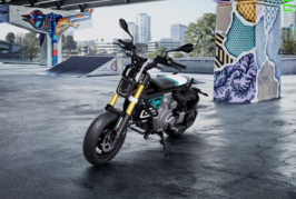 TVS-built BMW CE 02 e-bike was spotted in Sringeri