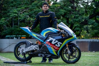 Racing championship for electric motorcycles by TVS