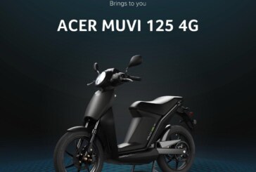 In India, eBikeGo launches the Acer MUVI 125 4G electric scooter