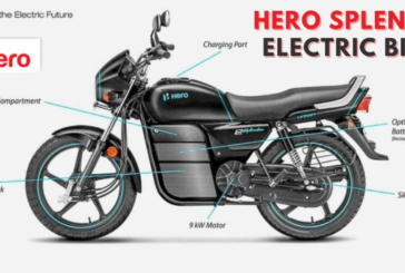 A Hero Splendor electric bike has been spotted testing in Pune