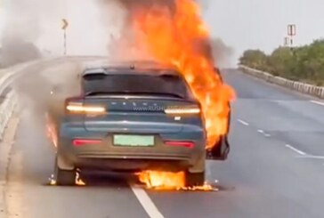 In Chhattisgarh, a Volvo C40 Recharge Electric SUV caught fire