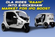 Ola Electric Gears Up for IPO with Launch of Electric Rickshaw “Raahi”