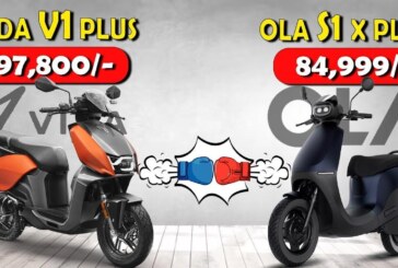 Vida V1 Plus vs OLA S1 X Plus: Battle of the Electric Scooters (Under 1 Lakh)