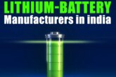 List of some of the prominent Lithium ion Battery Manufacturers in India