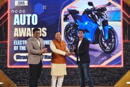 Ultraviolette F77 Triumphs at Zee DNA Auto Awards 2024