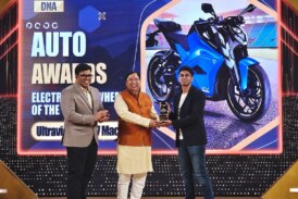 Ultraviolette F77 Triumphs at Zee DNA Auto Awards 2024