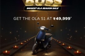 Ola Electric launches ‘BOSS – Biggest Ola Season Sale’, offers S1 portfolio starting at ₹49,999 and festive offers worth up to ₹40,000