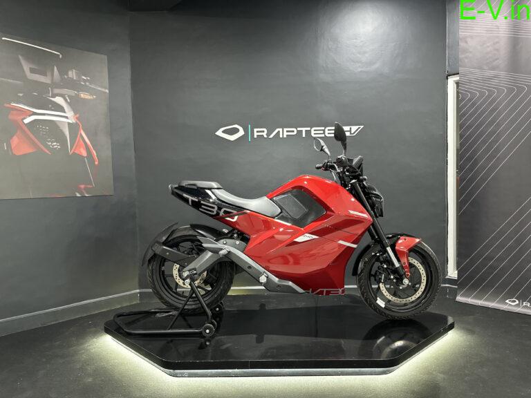India's First High Voltage Electric Motorcycle- Red