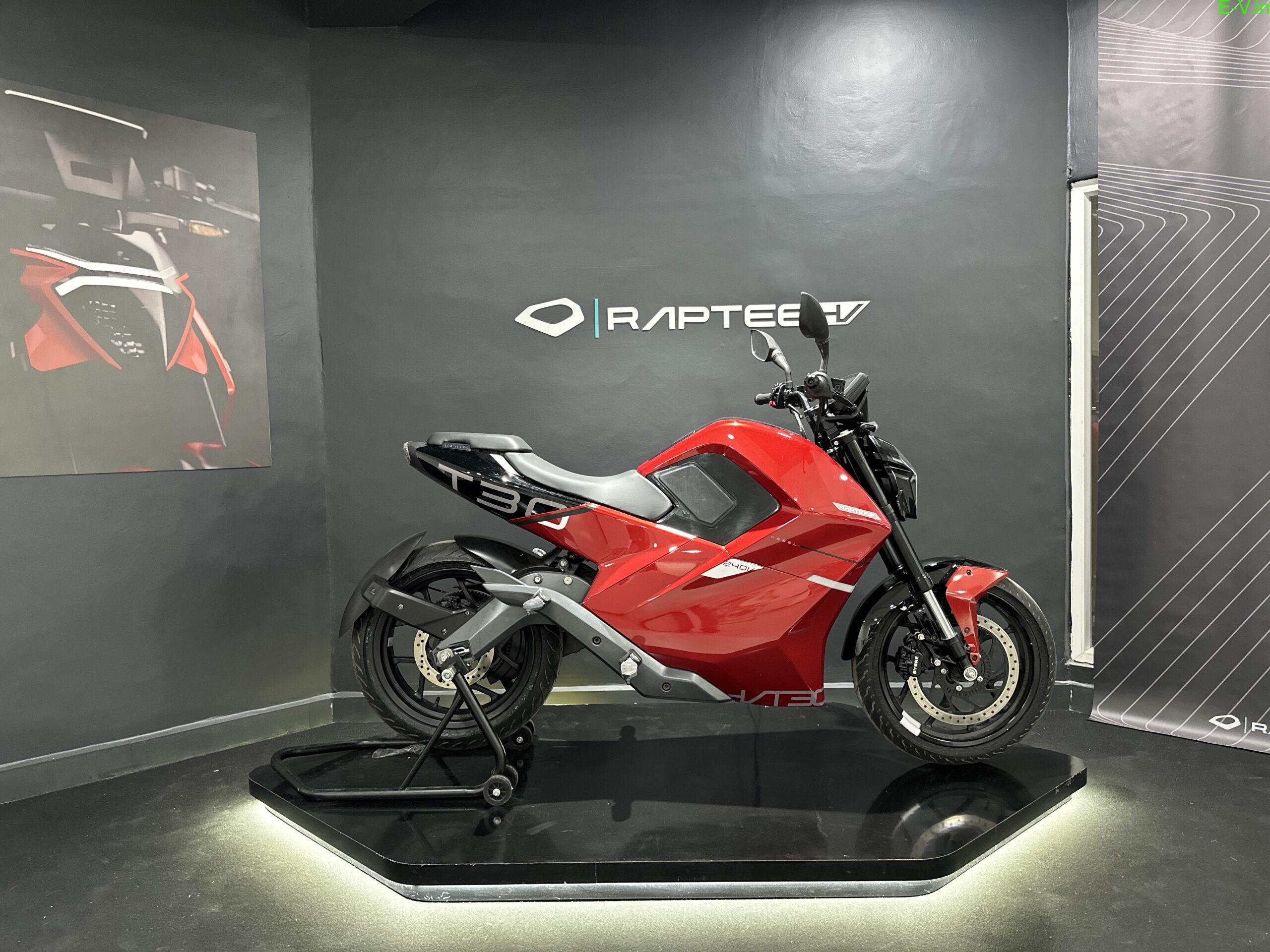 India's First High Voltage Electric Motorcycle- Red