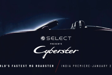 MG Select’s maiden launch: the iconic MG Cyberster, World’s Fastest MG Roadster to be unveiled in January 2025