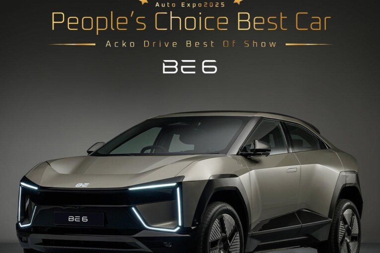 BE 6 Shines Brighter Than Ever! Wins “People’s Choice Best Car” at Auto Expo 2025