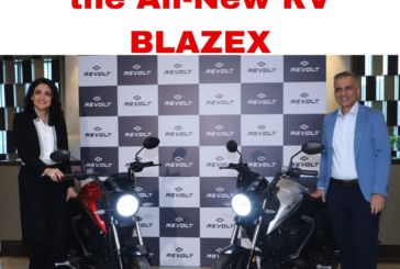 Revolt Motors Unveils the All-New RV BLAZEX