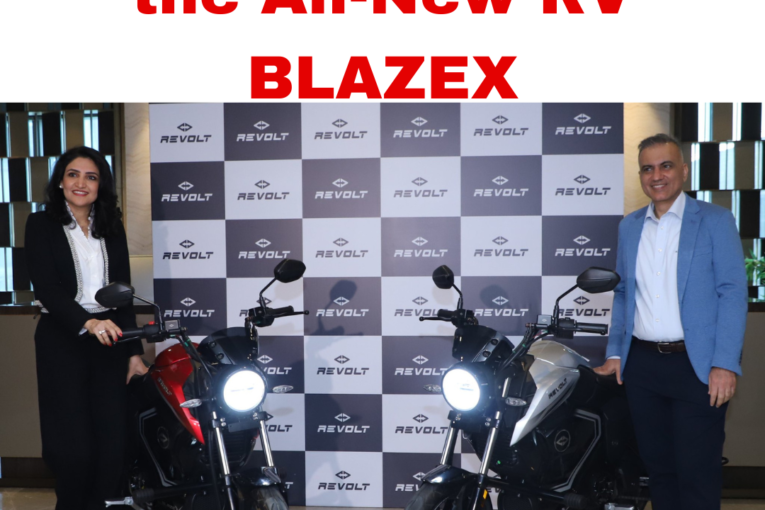 Revolt Motors Unveils the All-New RV BLAZEX