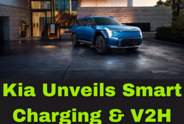 Kia Expands EV Capabilities with Smart Charging and Vehicle-to-Home (V2H) Technology