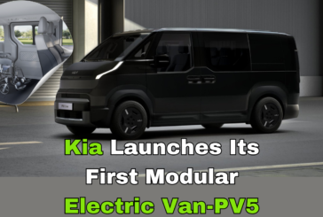 Kia Launches Its First Modular Electric Van, the PV5