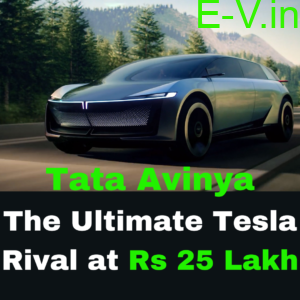 Tata Avinya The Ultimate Tesla Rival at Rs 25 Lakh